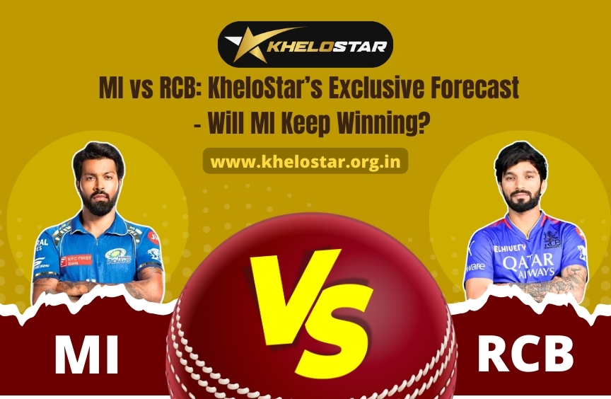 Read more about the article MI vs RCB: KheloStar’s Exclusive Forecast – Will MI Keep Winning?
