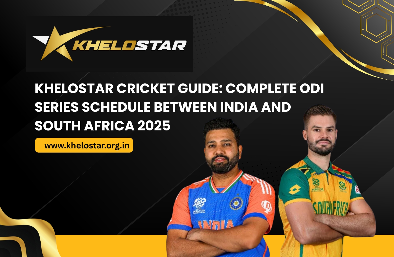 India vs South Africa 2025 ODI series schedule and venues