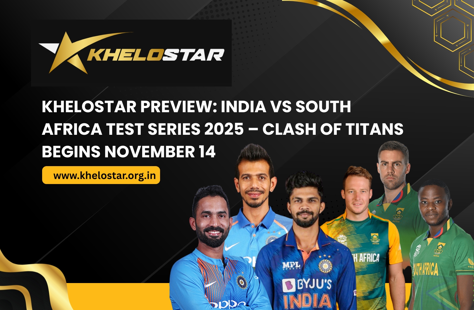 India South Africa Test Series 2025 match preview at Khelostar